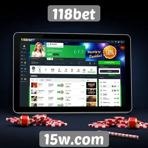 A plataforma 118bet e sua interface amigável