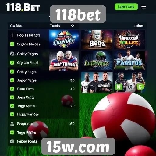 Os jogos mais populares disponíveis no 118bet